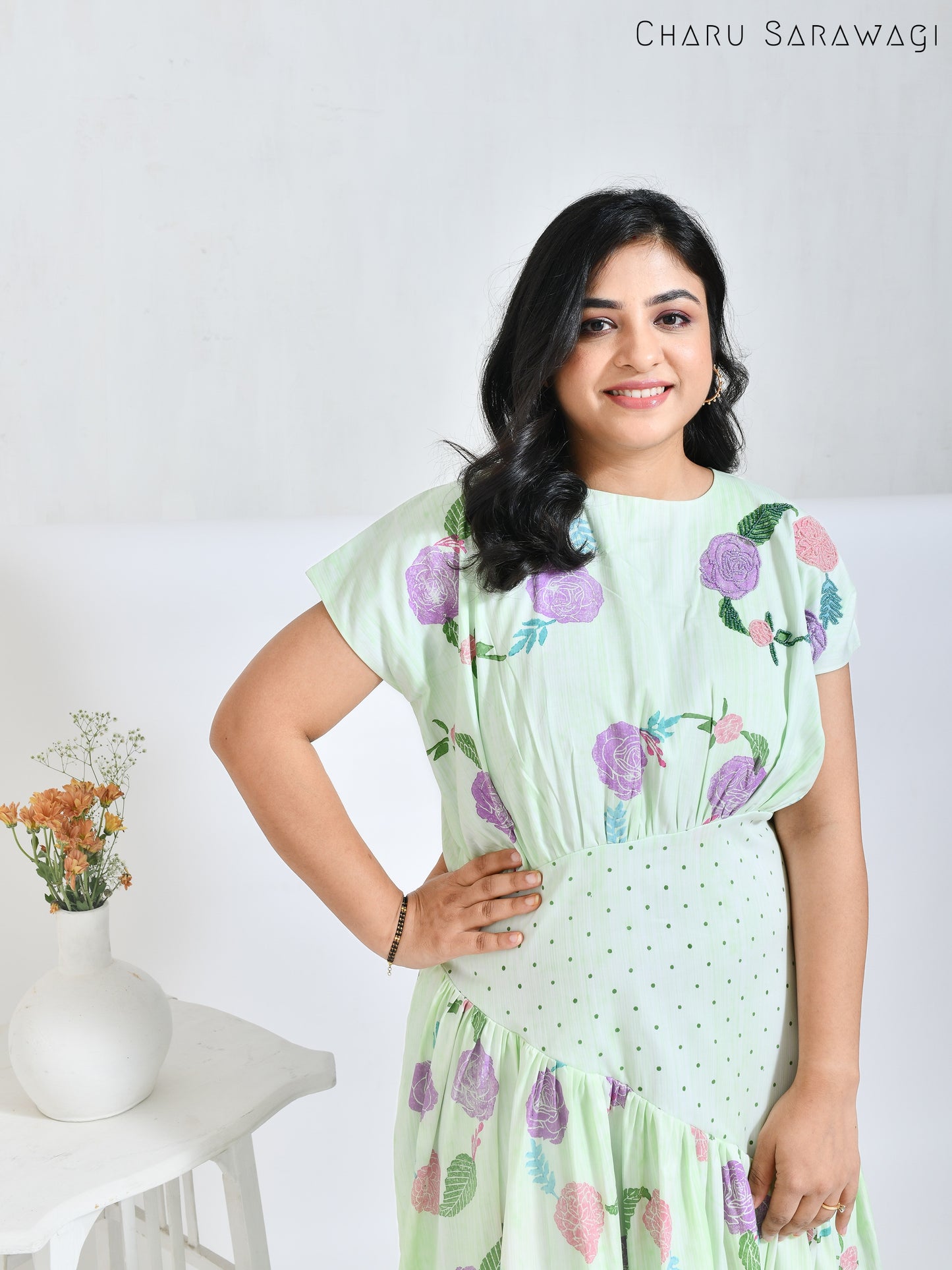 Tiara Dress (HandPrinted)