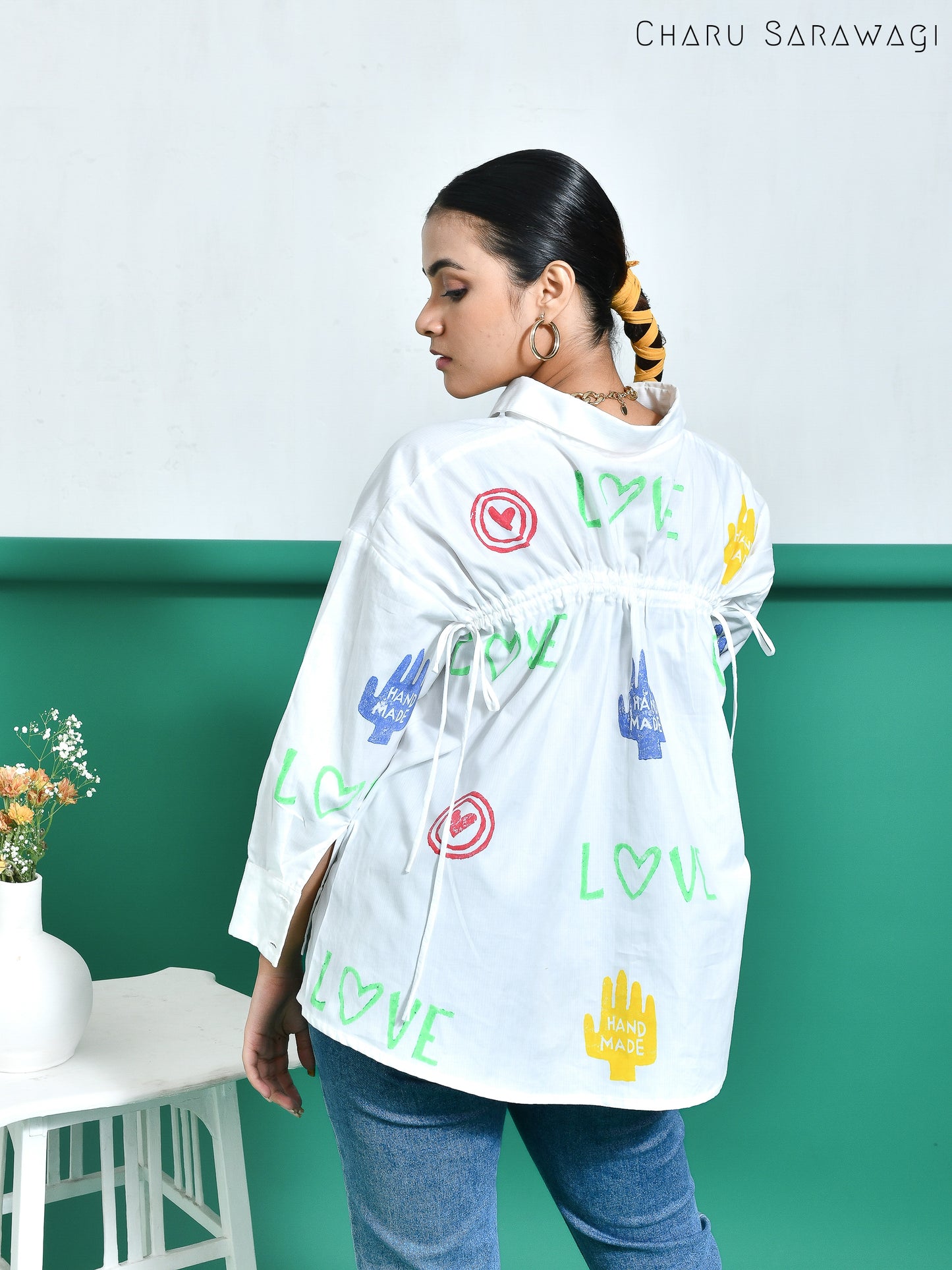 Handmade Shirt (HandPrinted)