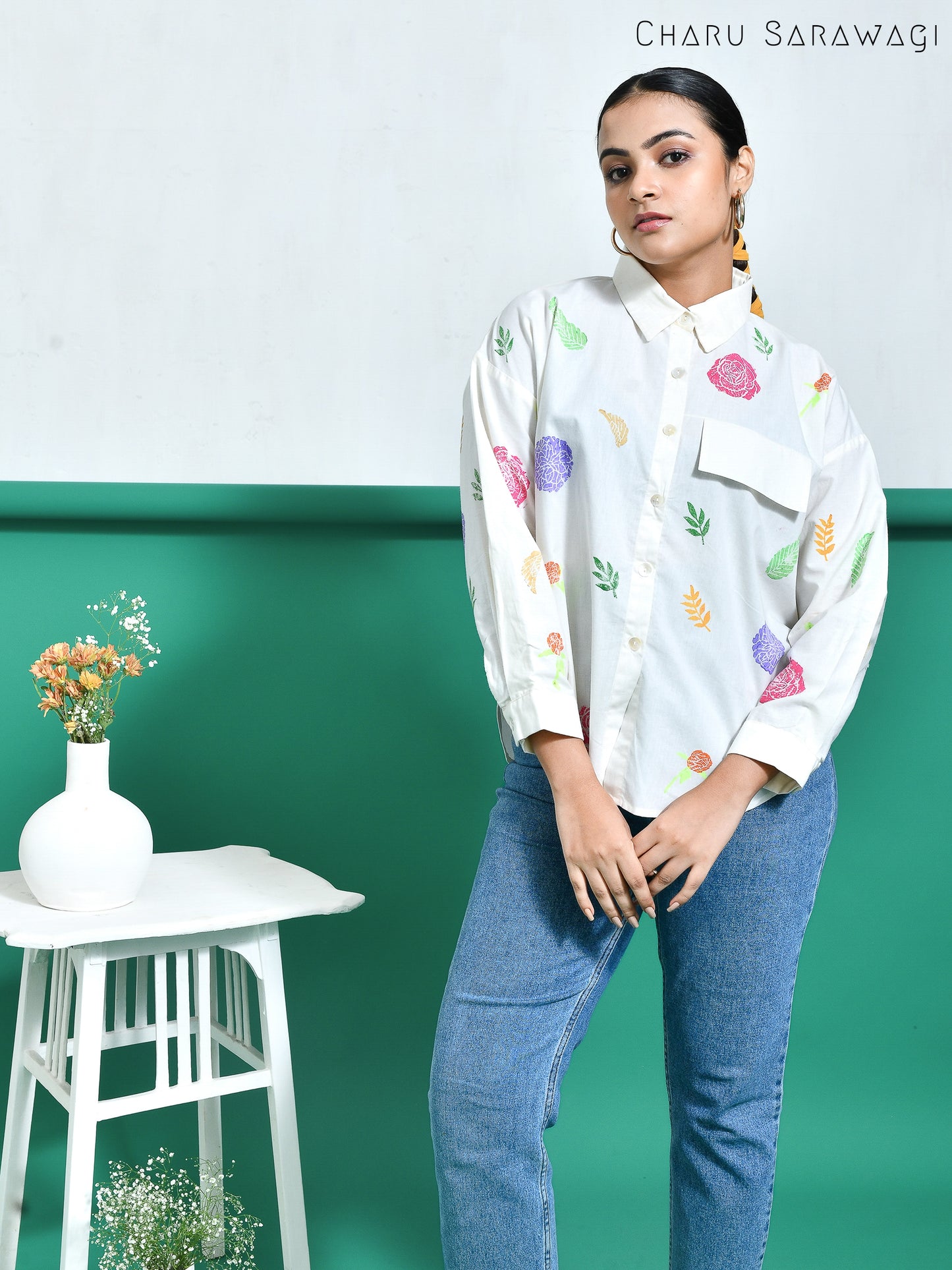 Tiara Shirt (HandPrinted)