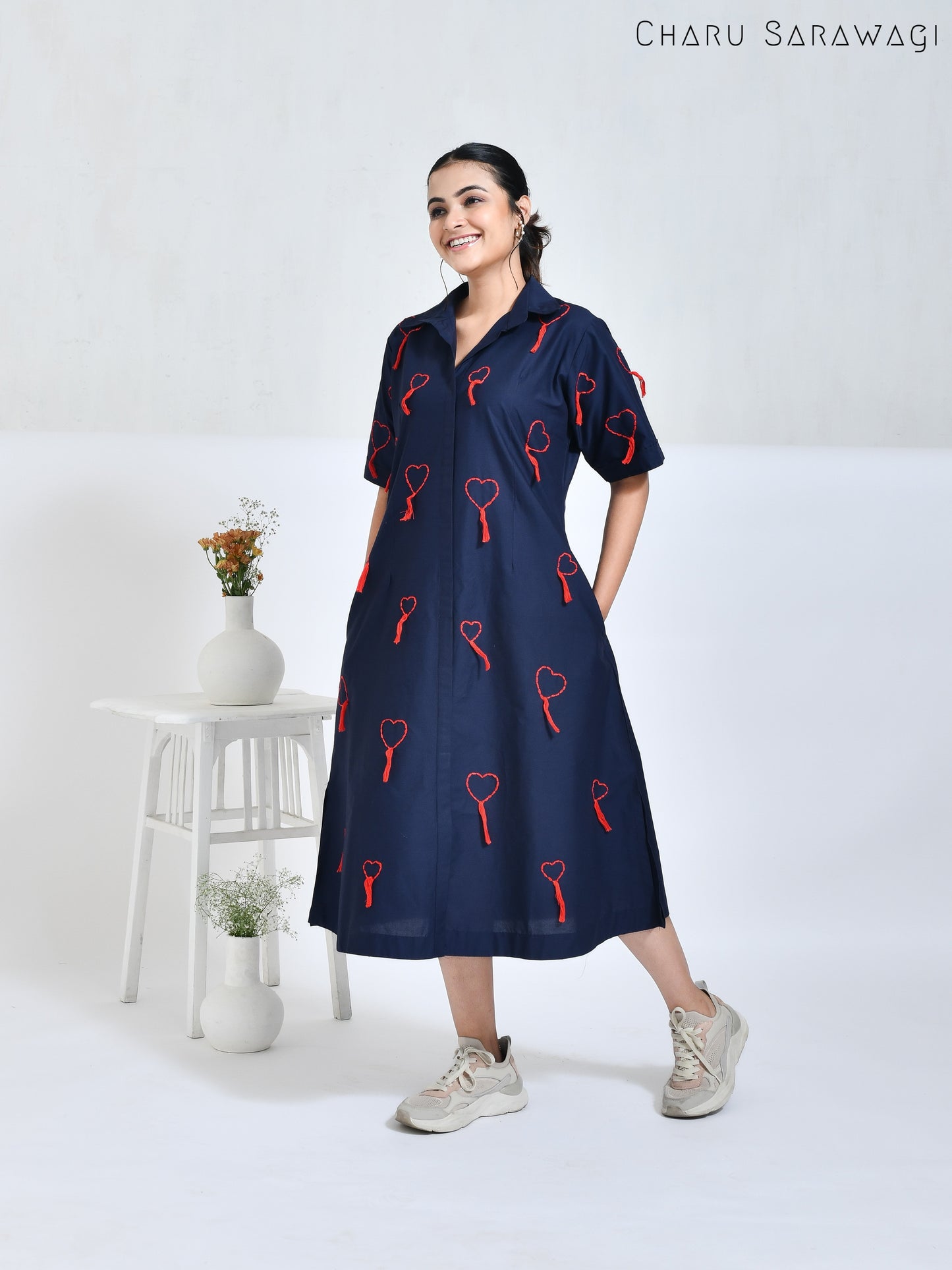 Red Heart Dress