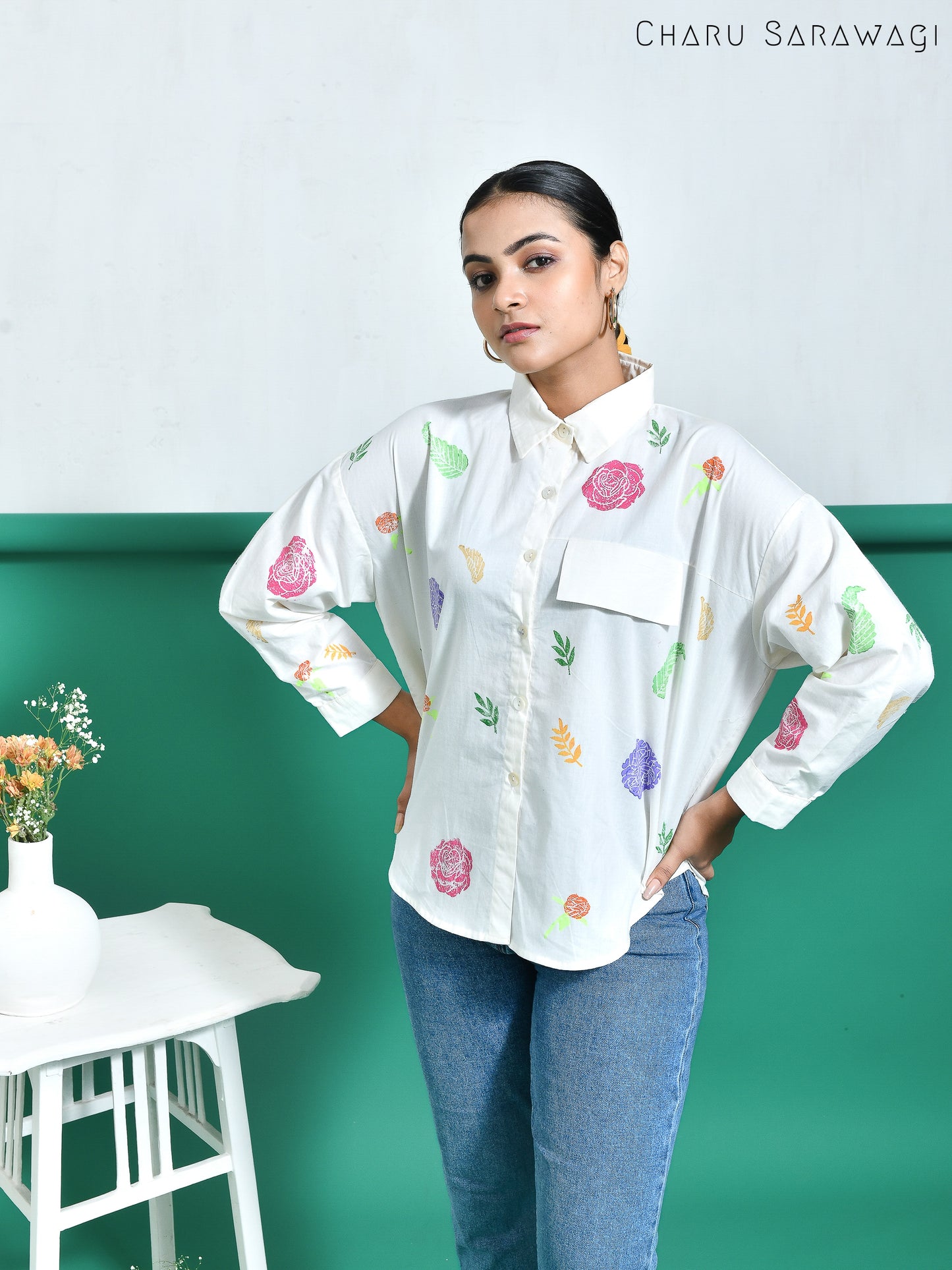 Tiara Shirt (HandPrinted)