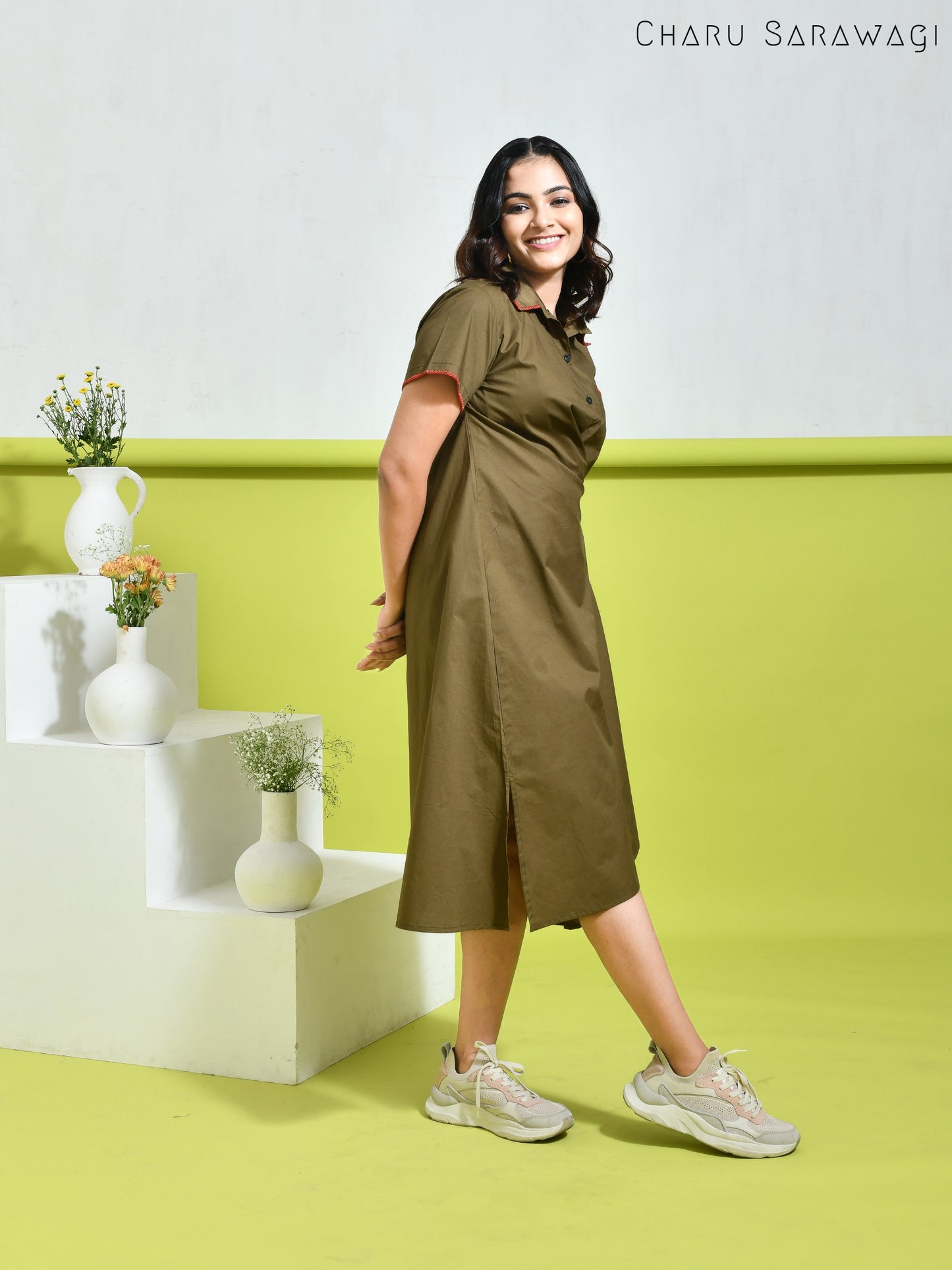 Olive Dress