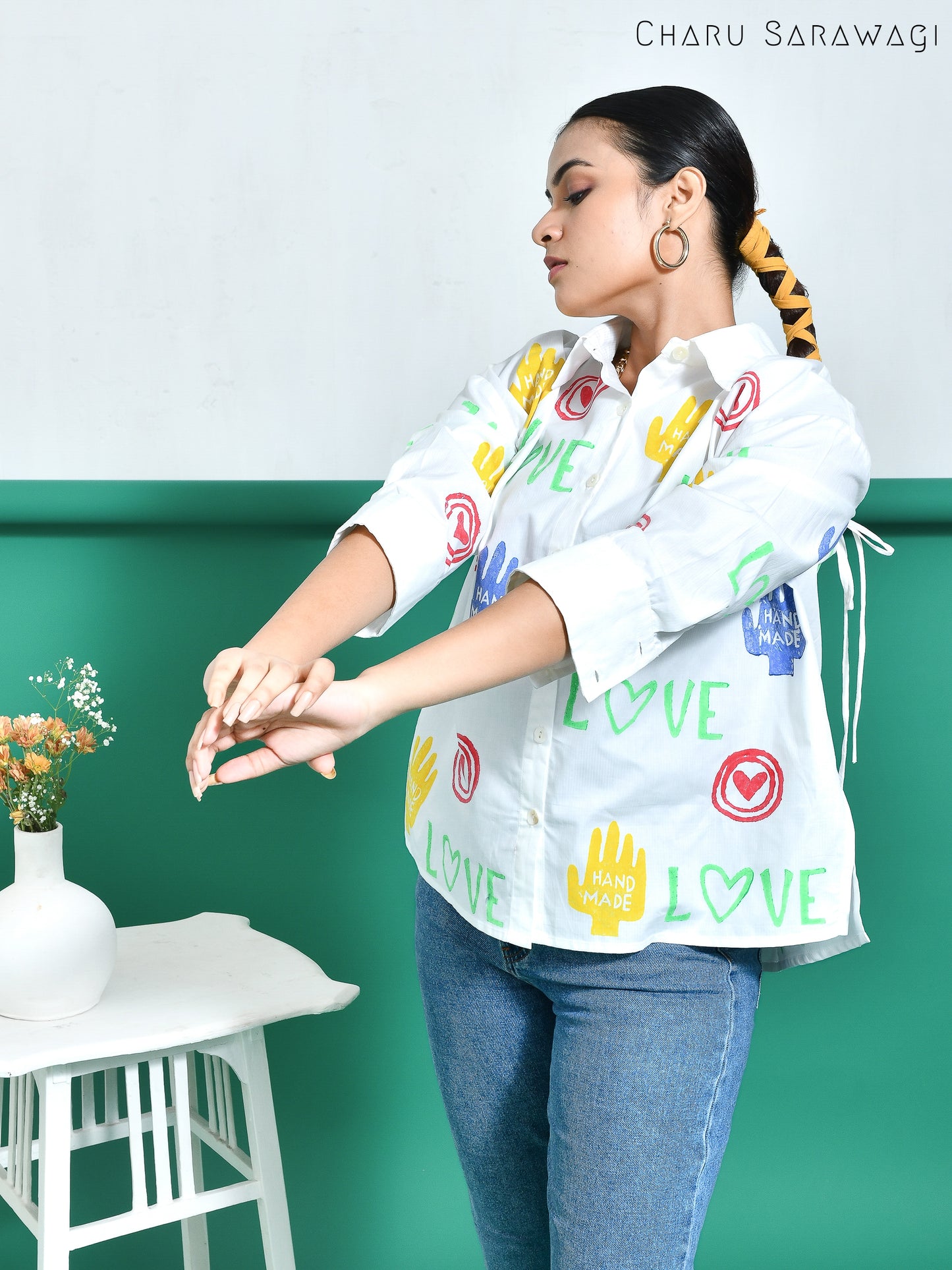 Handmade Shirt (HandPrinted)
