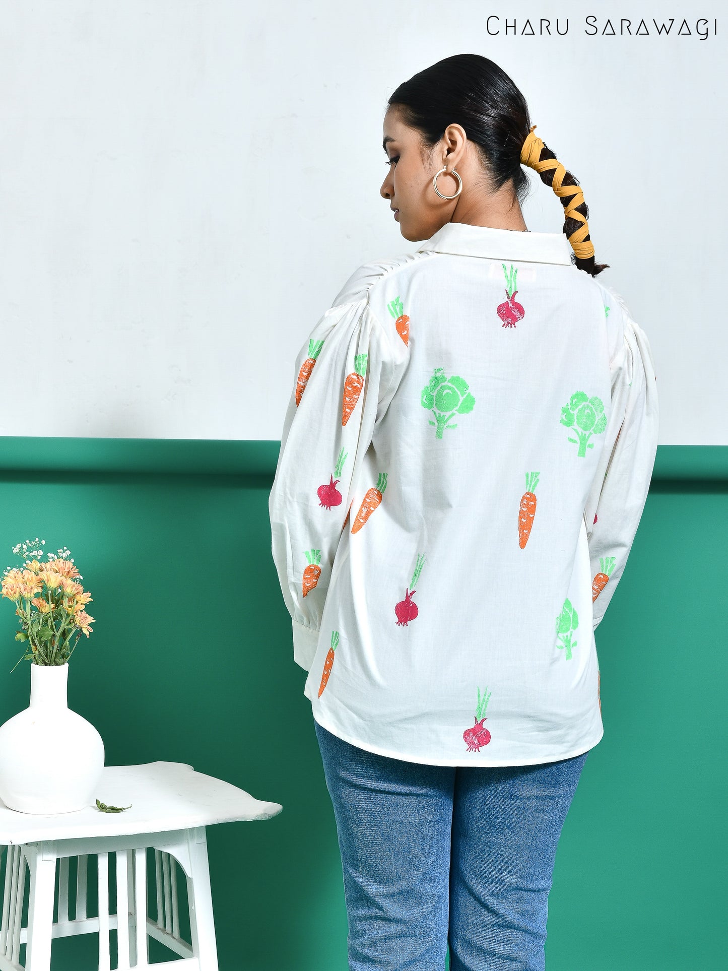 Veggie Shirt (HandPrinted)