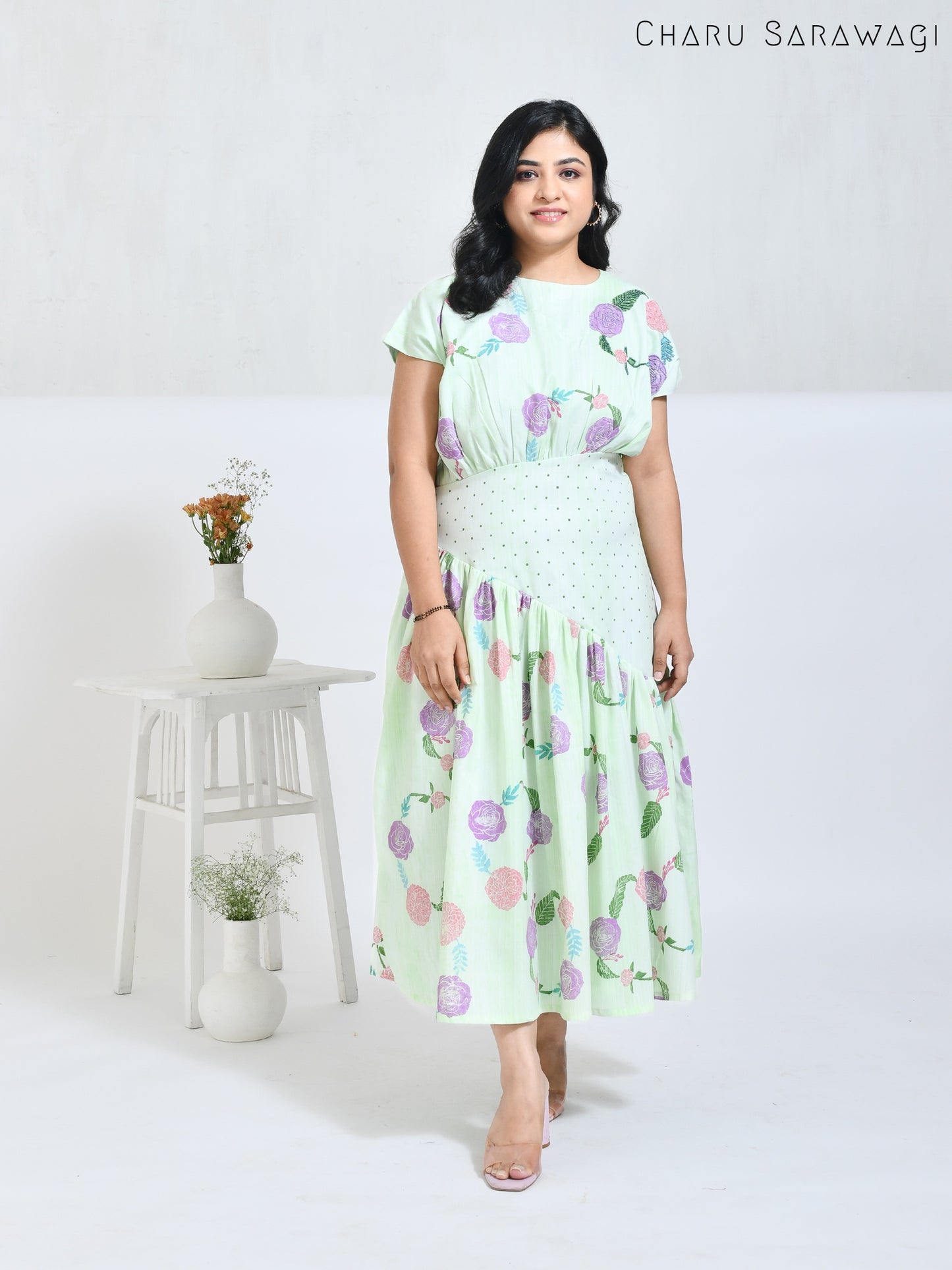 Tiara Dress (HandPrinted)
