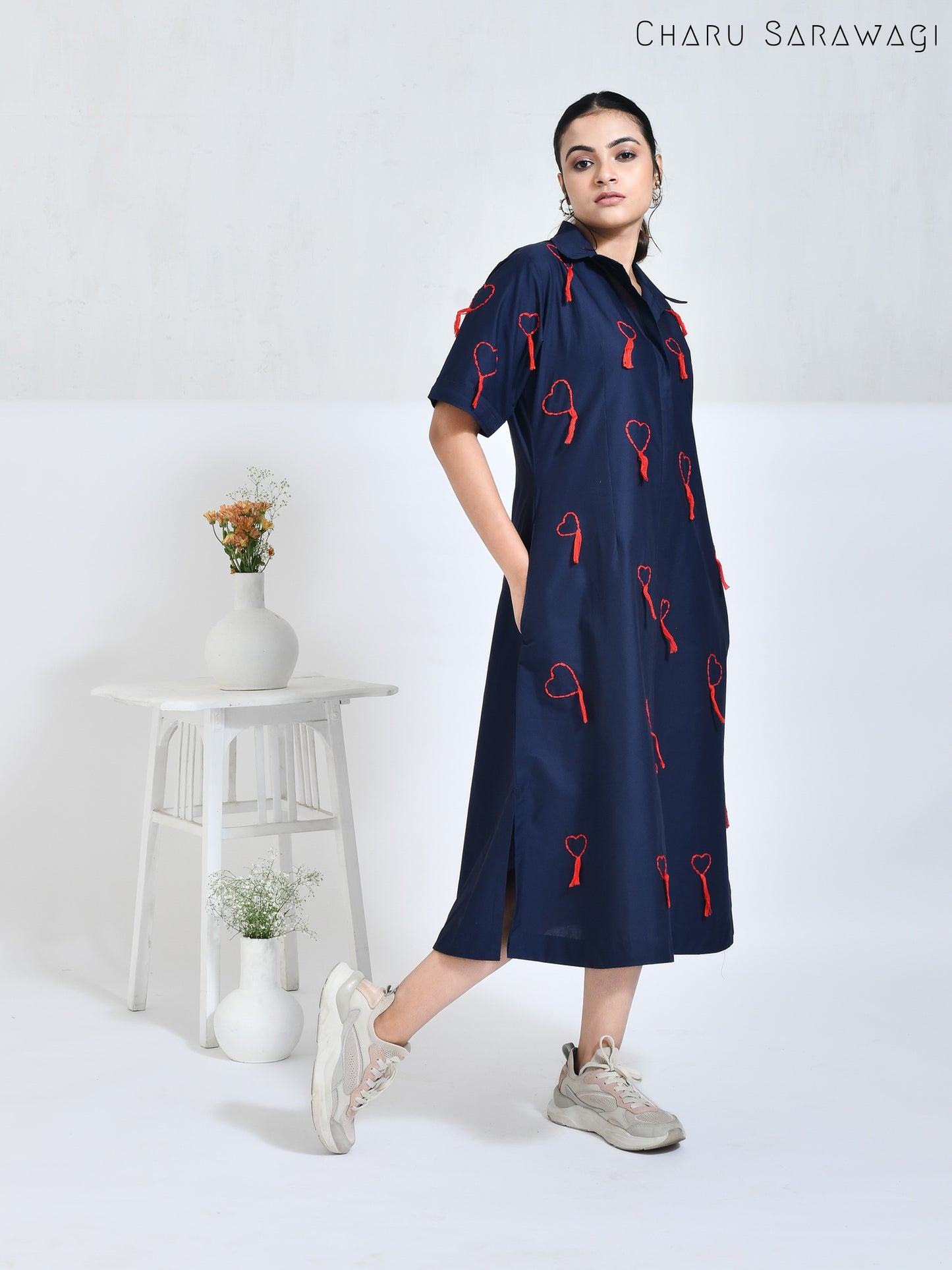 Red Heart Dress