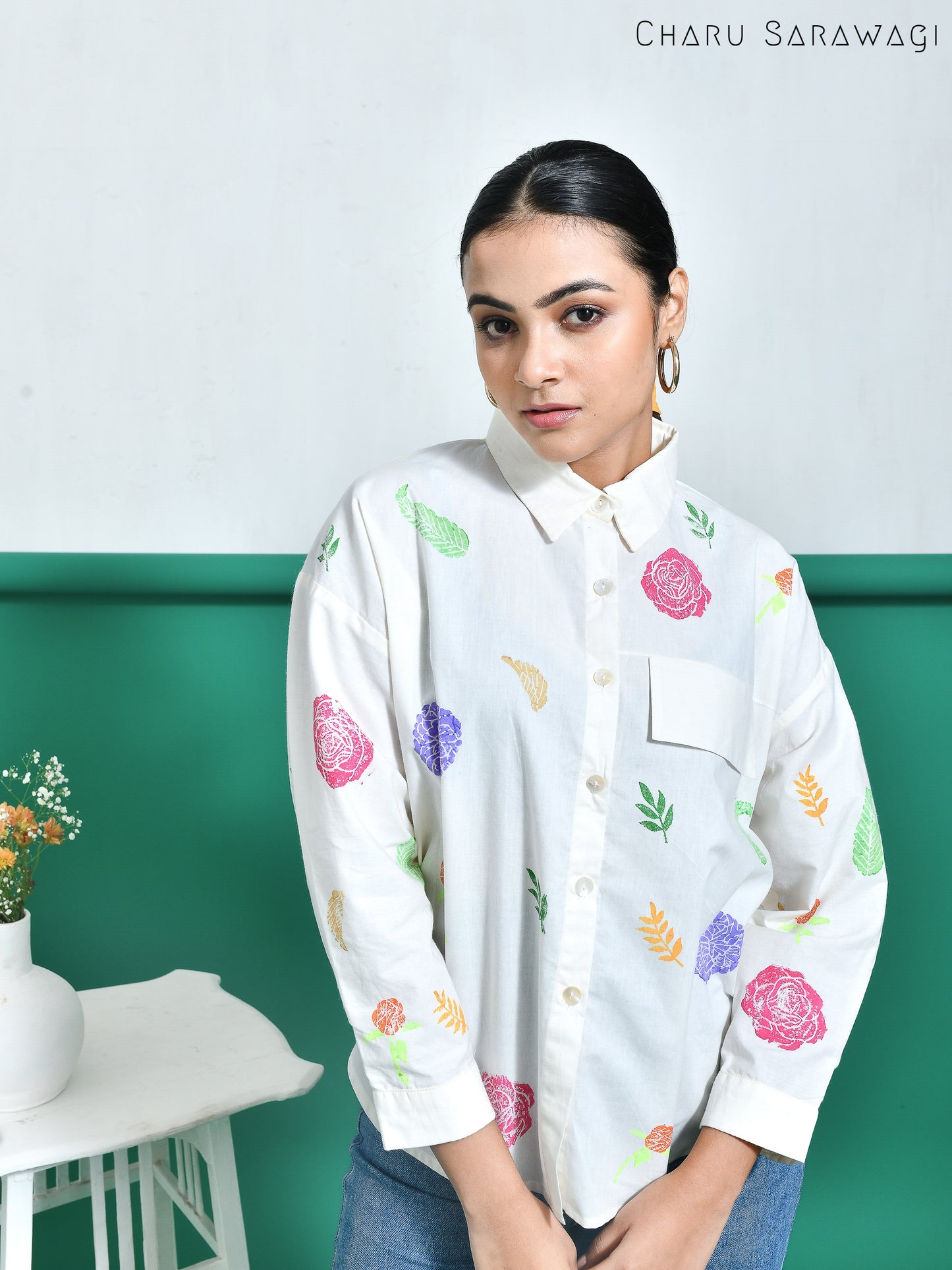 Tiara Shirt (HandPrinted)