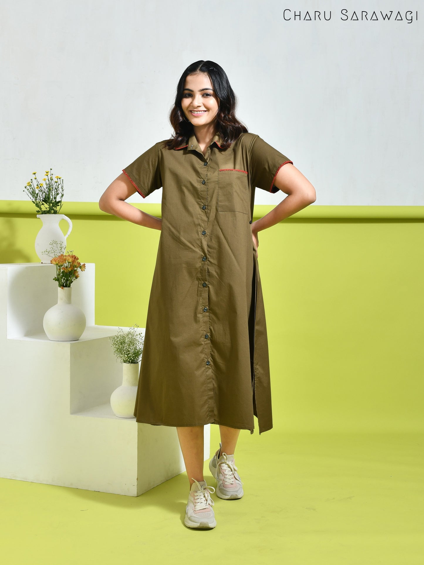 Olive Dress