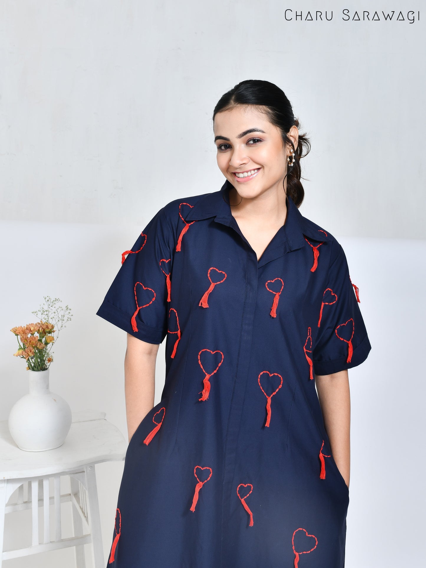 Red Heart Dress
