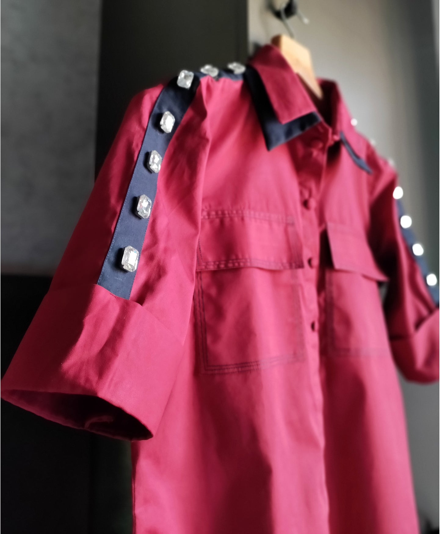 Double Collar Dress