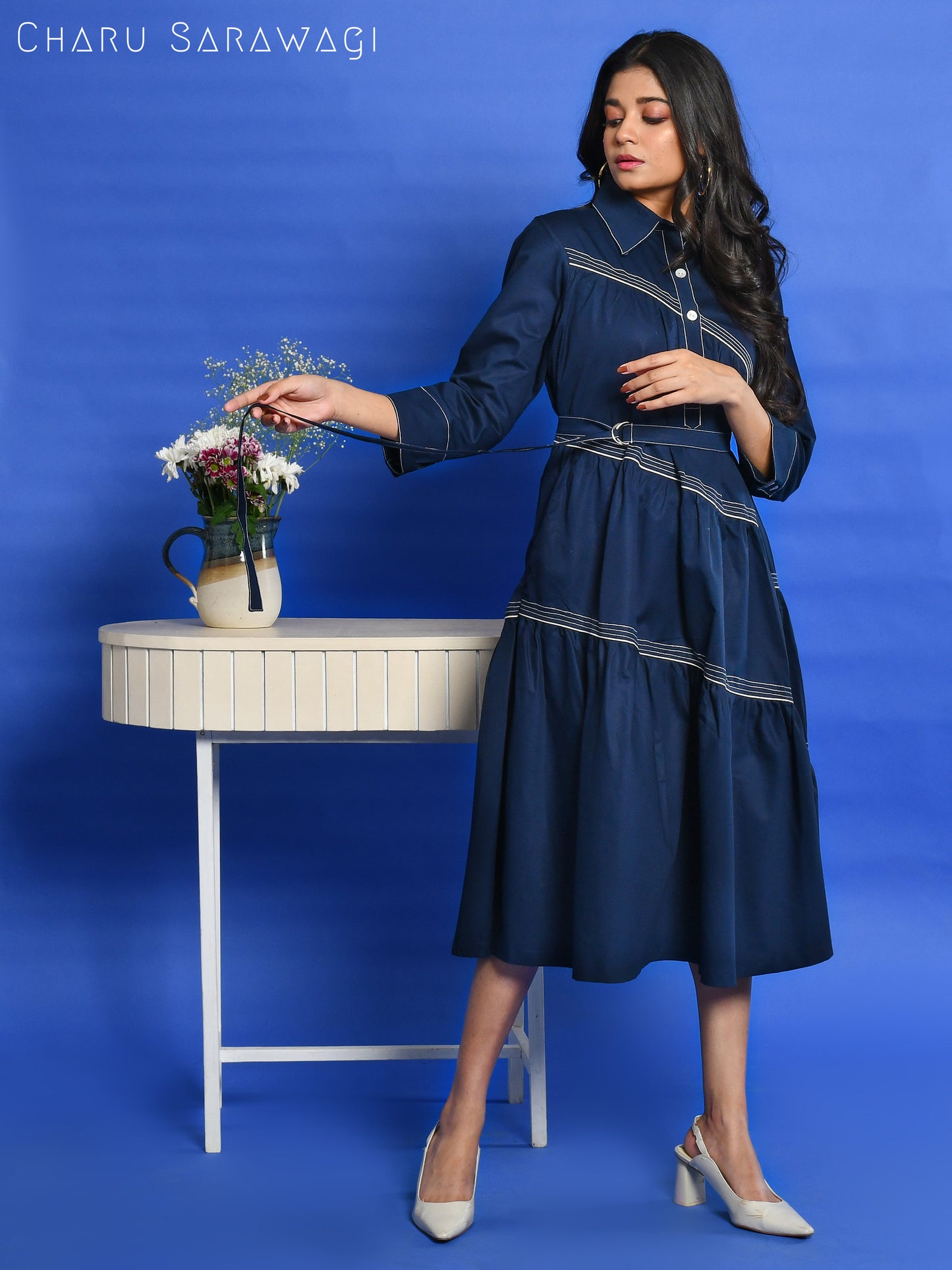 DIAGONAL DRESS
