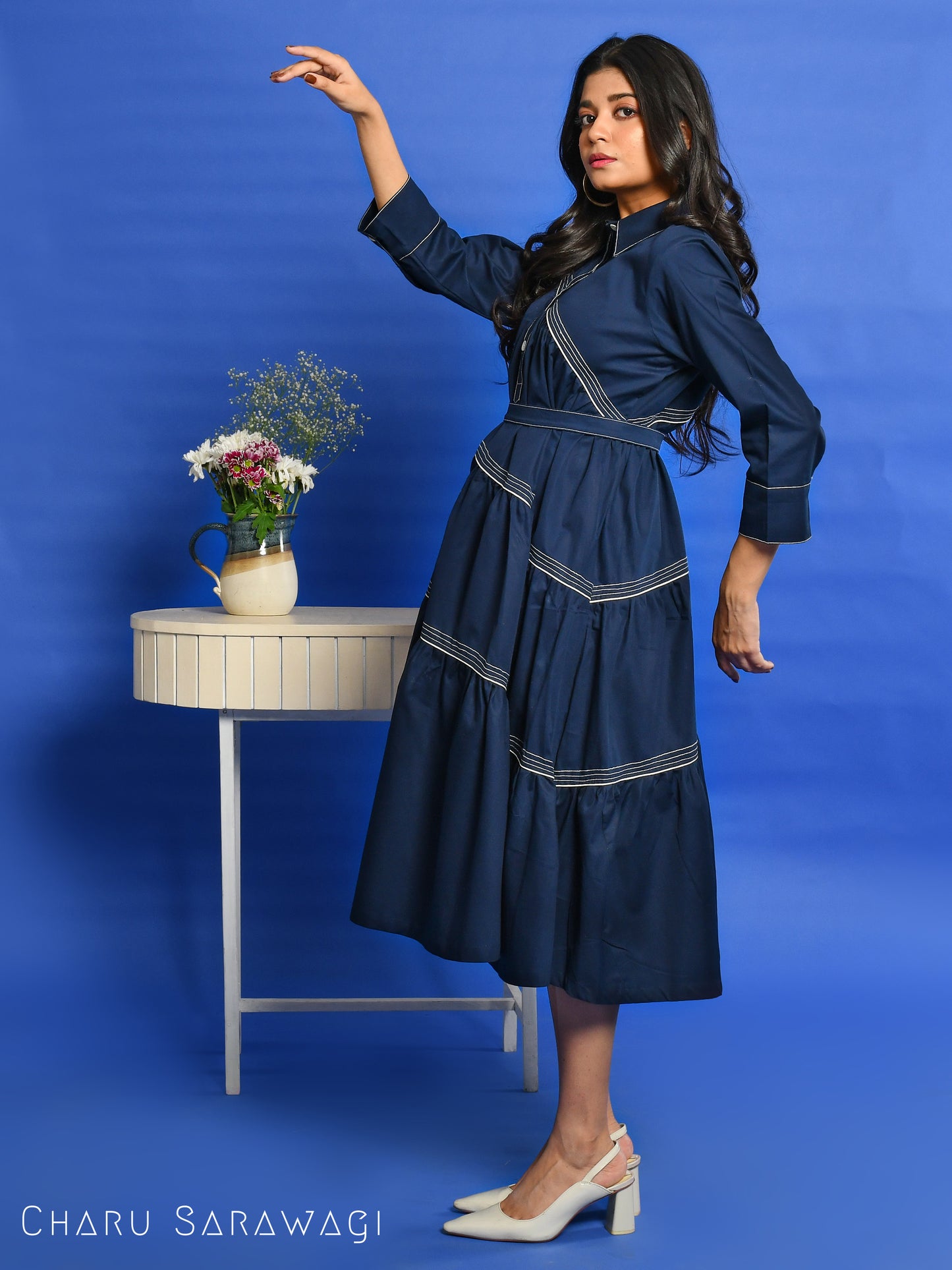 DIAGONAL DRESS