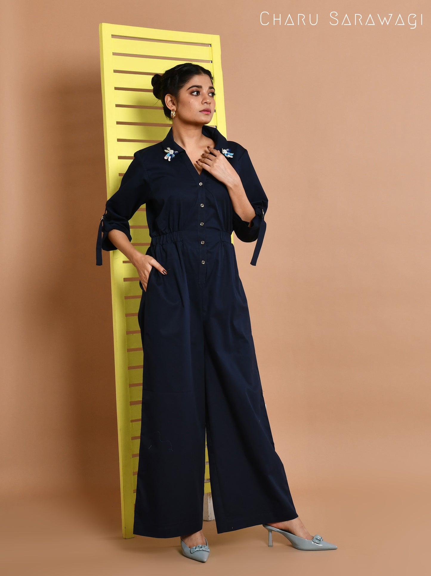 FRENCH NAVY JUMPSUIT