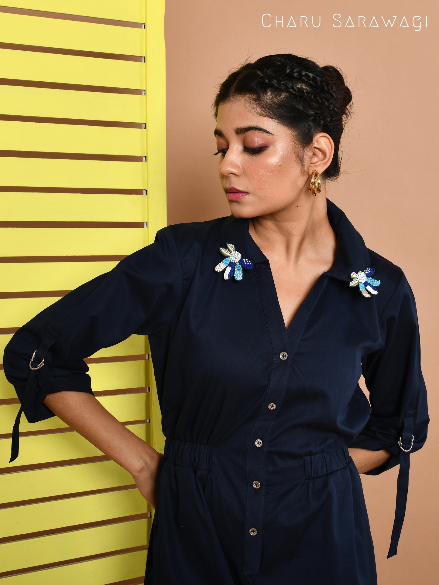 FRENCH NAVY JUMPSUIT