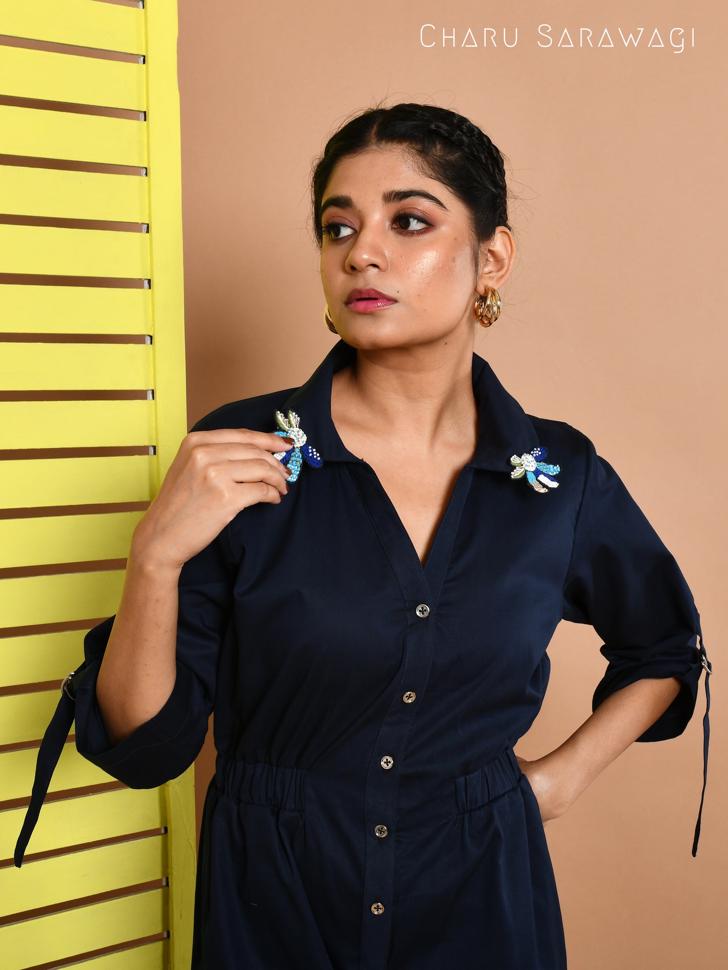FRENCH NAVY JUMPSUIT