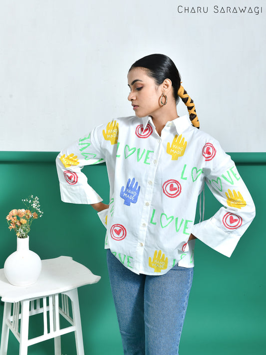 Handmade Shirt (HandPrinted)
