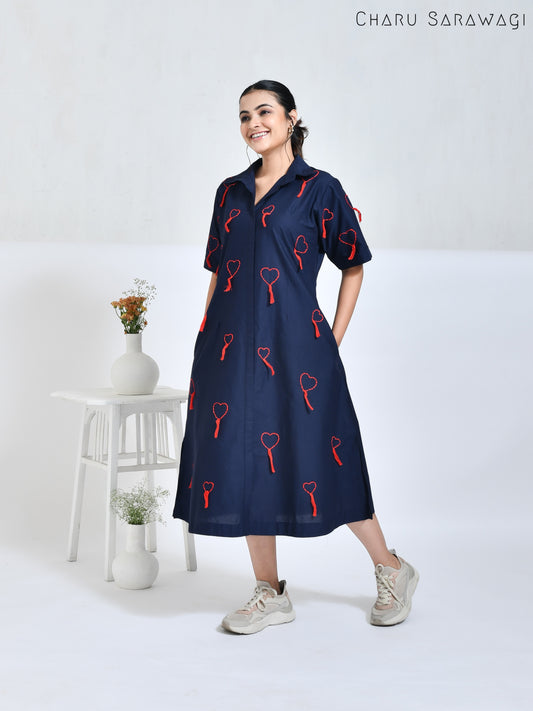 Red Heart Dress