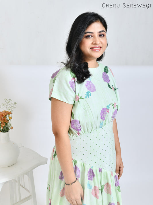 Tiara Dress (HandPrinted)