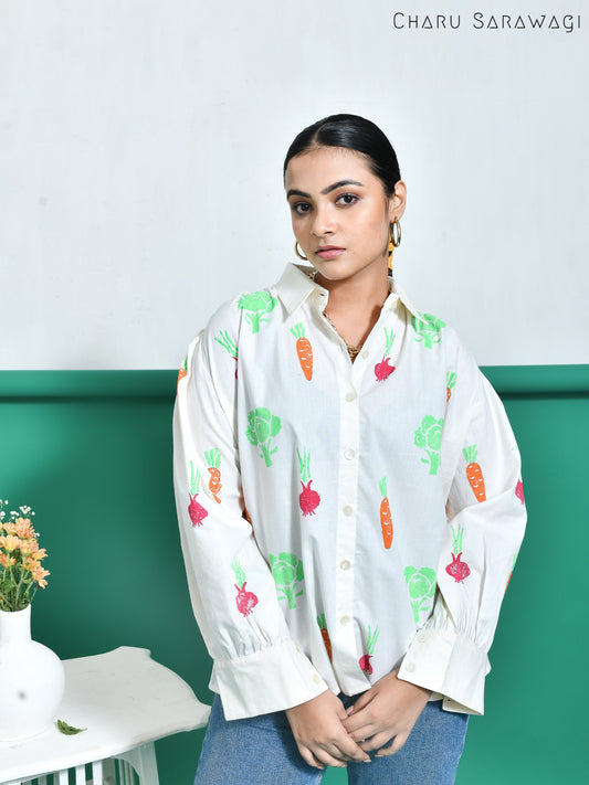 Veggie Shirt (HandPrinted)