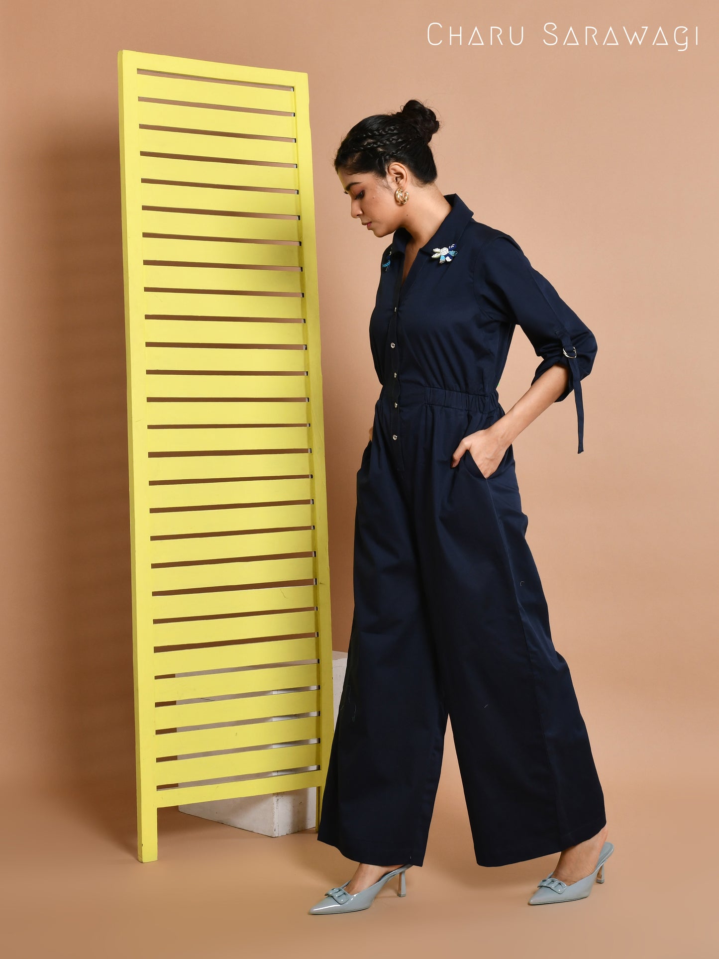 FRENCH NAVY JUMPSUIT